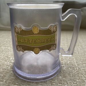 EUC - Harry Potter Butterbeer Plastic Mug